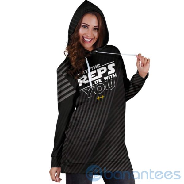 May The Reps Be With You Hoodie Dress For Women Product Photo