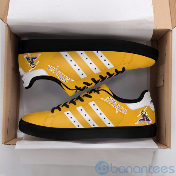 Melbourne Storm White Striped Low Top Skate Shoes Product Photo