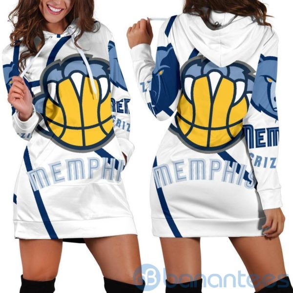 Memphis Grizzlies Hoodie Dress For Women Product Photo
