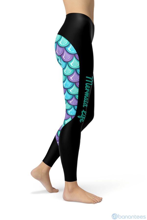 Mermaid Life Leggings For Women Product Photo