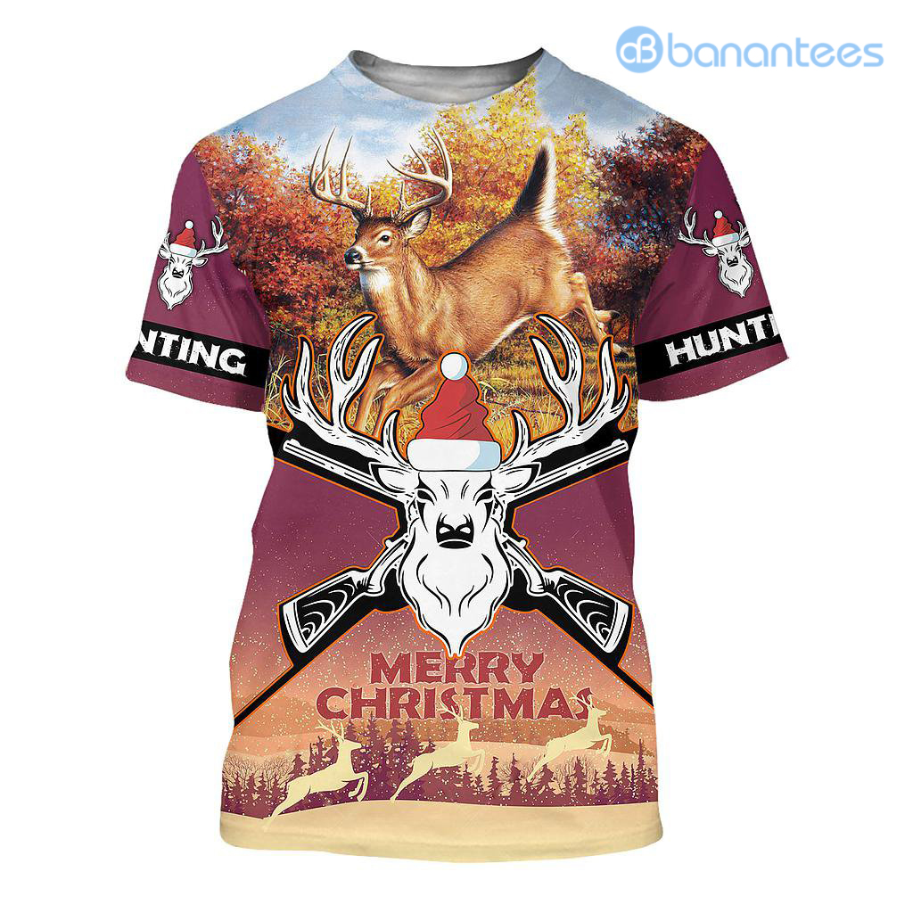 merry-christmas-deer-hunting-all-over-printed-3d-shirts-3d-t-shirt-black.jpg Merry Christmas Deer Hunting All Over Printed 3D Shirts - 3D T-Shirt - Black