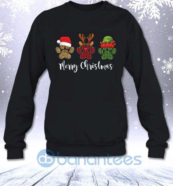 Merry Christmas Funny Dogs And Cats Lover Gift Sweatshirt Product Photo