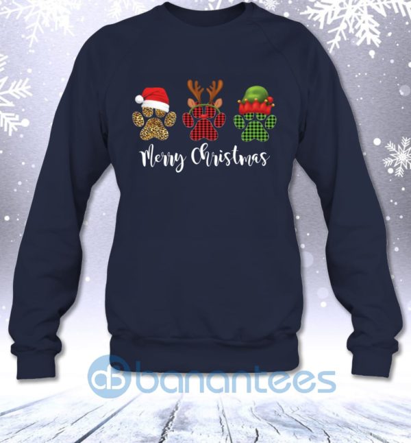 Merry Christmas Funny Dogs And Cats Lover Gift Sweatshirt Product Photo