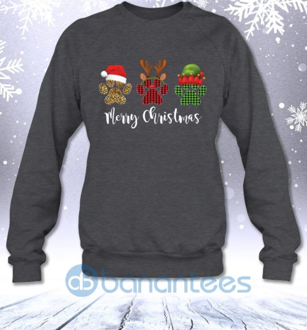 Merry Christmas Funny Dogs And Cats Lover Gift Sweatshirt Product Photo