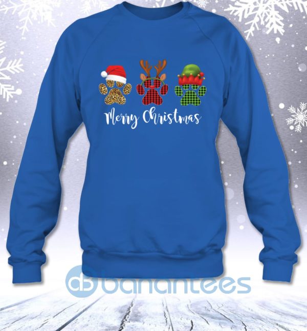 Merry Christmas Funny Dogs And Cats Lover Gift Sweatshirt Product Photo