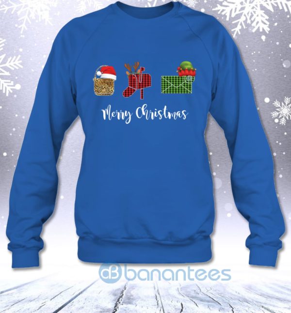 Merry Christmas Postal Worker Funny Sarcastic Gift Sweatshirt Product Photo