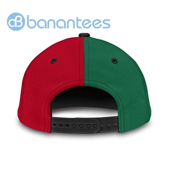 Mexico Red And Green All Over Printed 3D Cap Printed Product Photo