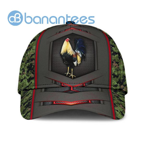 Mexico Rooster Great Design All Over Printed 3D Cap Product Photo