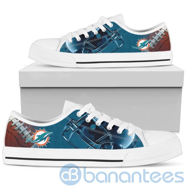 Miami Dolphins Fans Low Top Shoes Product Photo