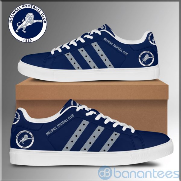 Millwall Football Club Navy Low Top Skate Shoes Product Photo