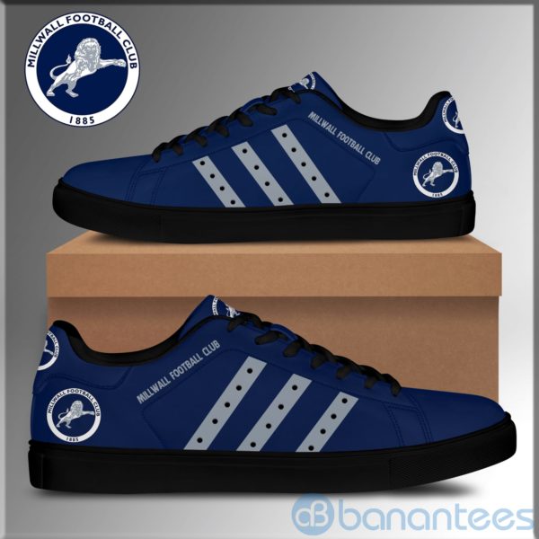 Millwall Football Club Navy Low Top Skate Shoes Product Photo