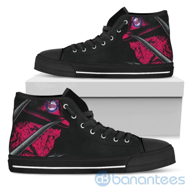 Minnesota Twins Nightmare Freddy High Top Shoes Product Photo