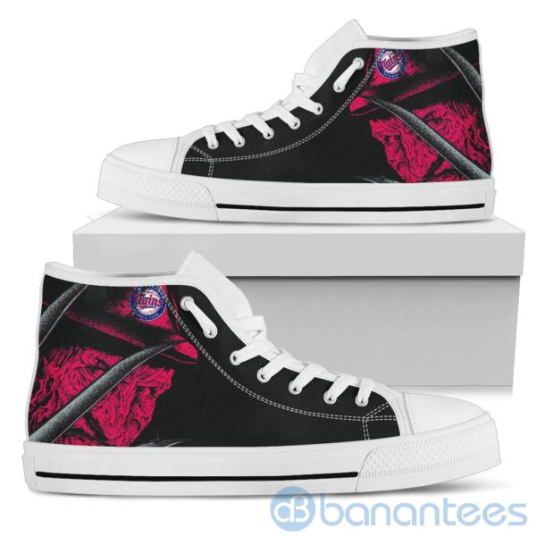 Minnesota Twins Nightmare Freddy High Top Shoes Product Photo