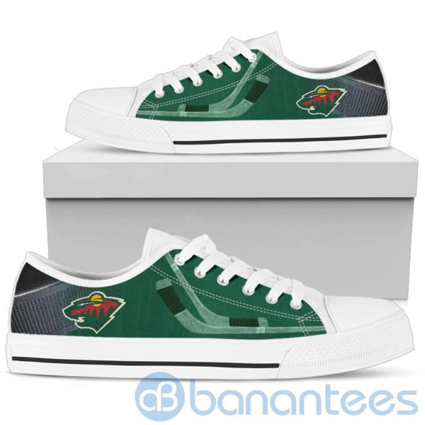 Minnesota Wild Fans Low Top Shoes Product Photo