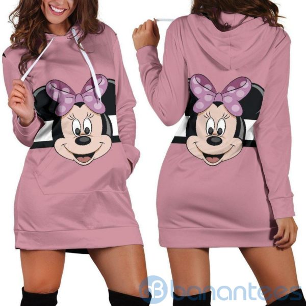 Minnie Hoodie Dress For Women Product Photo
