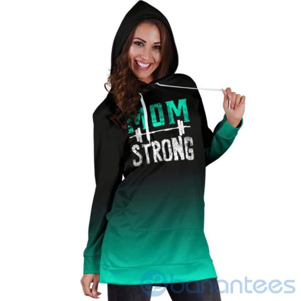 Mom Strong Hoodie Dress For Women Product Photo
