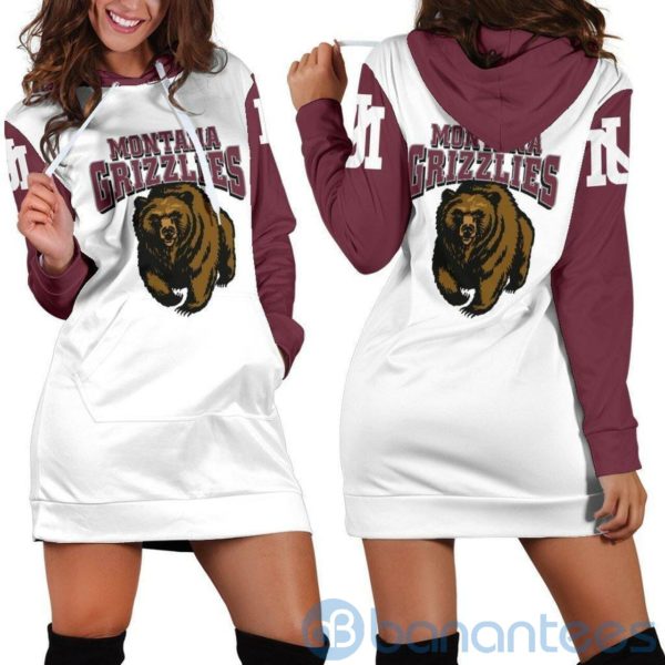 Montana Grizzlies Hoodie Dress For Women Product Photo