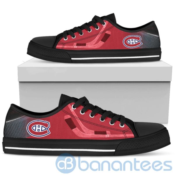 Montreal Canadiens Fans Low Top Shoes Product Photo