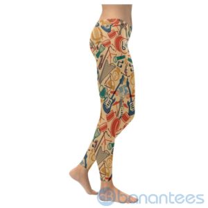 Musical Instruments Leggings For Women Product Photo