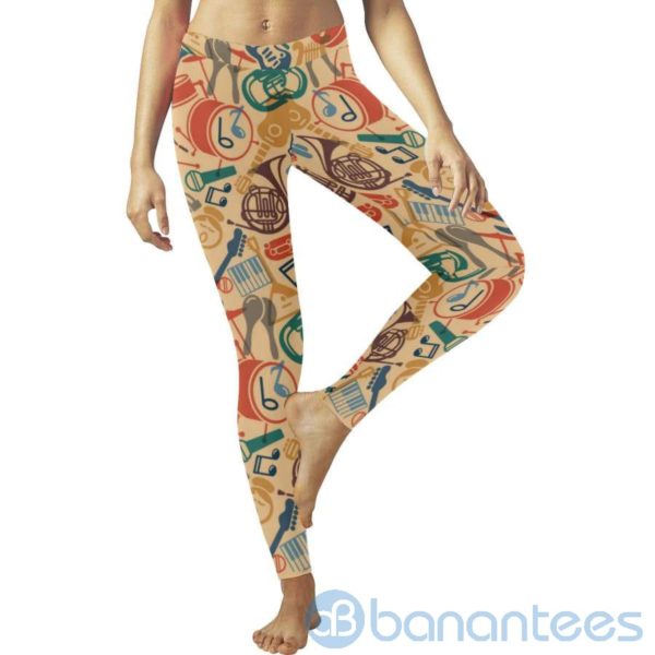 Musical Instruments Leggings For Women Product Photo