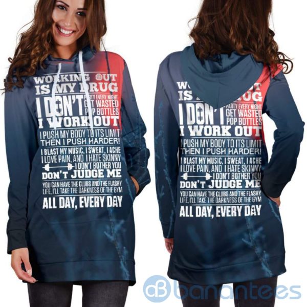 My Drug Hoodie Dress For Women Product Photo