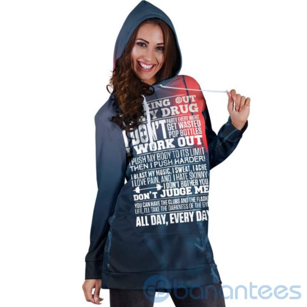 My Drug Hoodie Dress For Women Product Photo