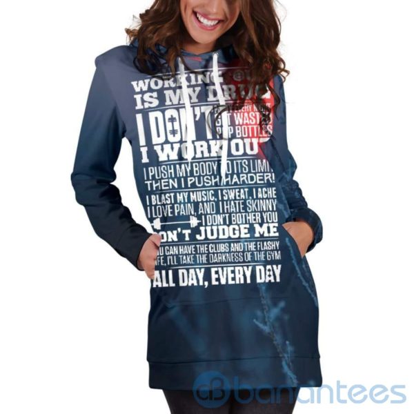 My Drug Hoodie Dress For Women Product Photo