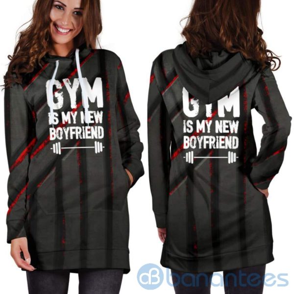 My New Boyfriend Hoodie Dress For Women Product Photo
