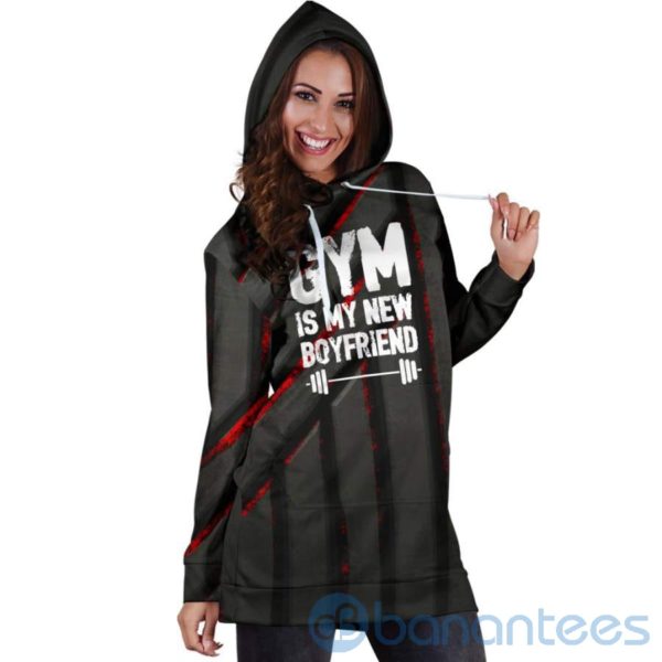 My New Boyfriend Hoodie Dress For Women Product Photo