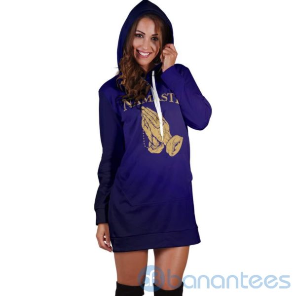 Namaste Hoodie Dress For Women Product Photo