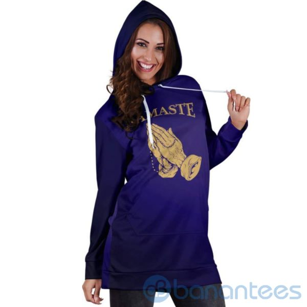 Namaste Hoodie Dress For Women Product Photo
