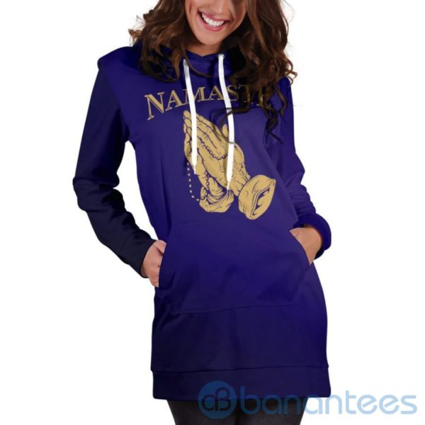 Namaste Hoodie Dress For Women Product Photo