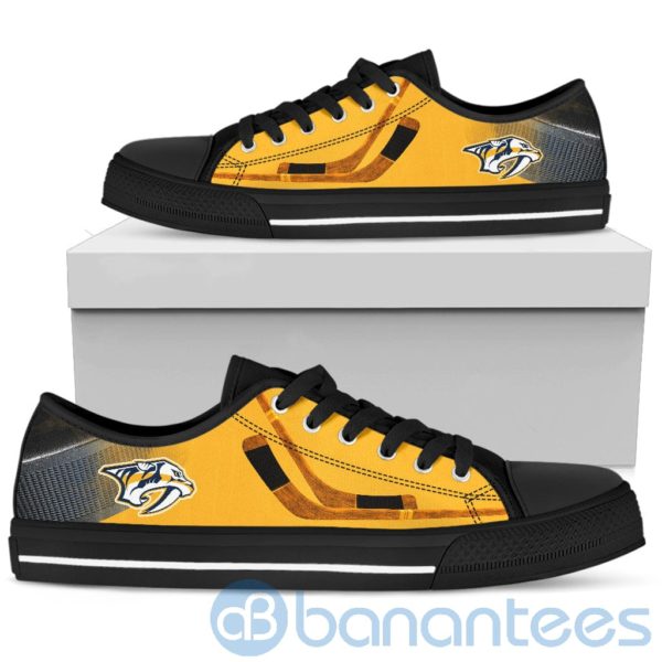 Nashville Predators Fans Low Top Shoes Product Photo