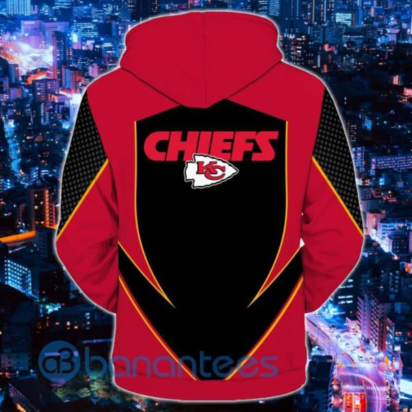 New Design Nfl Football Kansas City Chiefs All Over Printed 3D Hoodie Zip Hoodie Product Photo