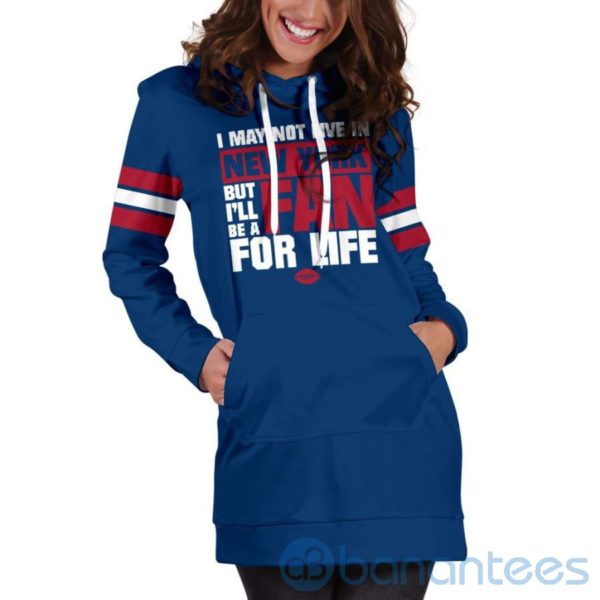 New York Fan For Life Hoodie Dress For Women Product Photo