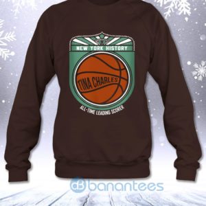New York History All Time Leading Scorer Tina Charles Basketball Fans Sweatshirt Product Photo