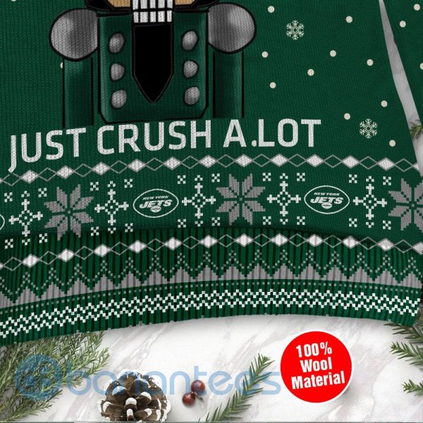 New York Jets I Am Not A Player I Just Crush Alot Ugly Christmas 3D Sweater Product Photo