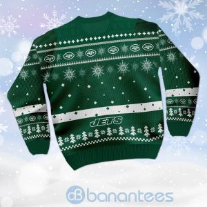 New York Jets Mickey Mouse Funny Ugly Christmas 3D Sweater Product Photo