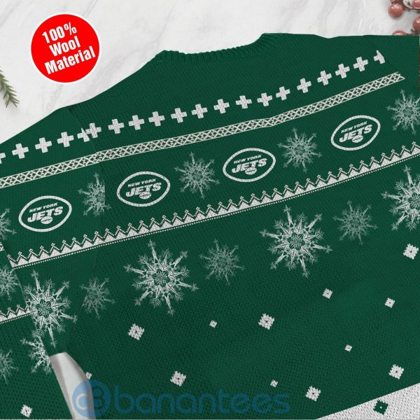 New York Jets Mickey Mouse Funny Ugly Christmas 3D Sweater Product Photo
