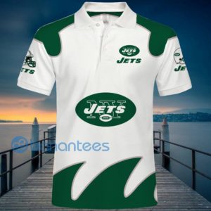 New York Jets White Polo Shirt For Men Product Photo