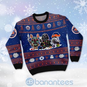 New York Mets Star Wars Ugly Christmas 3D Sweater Product Photo