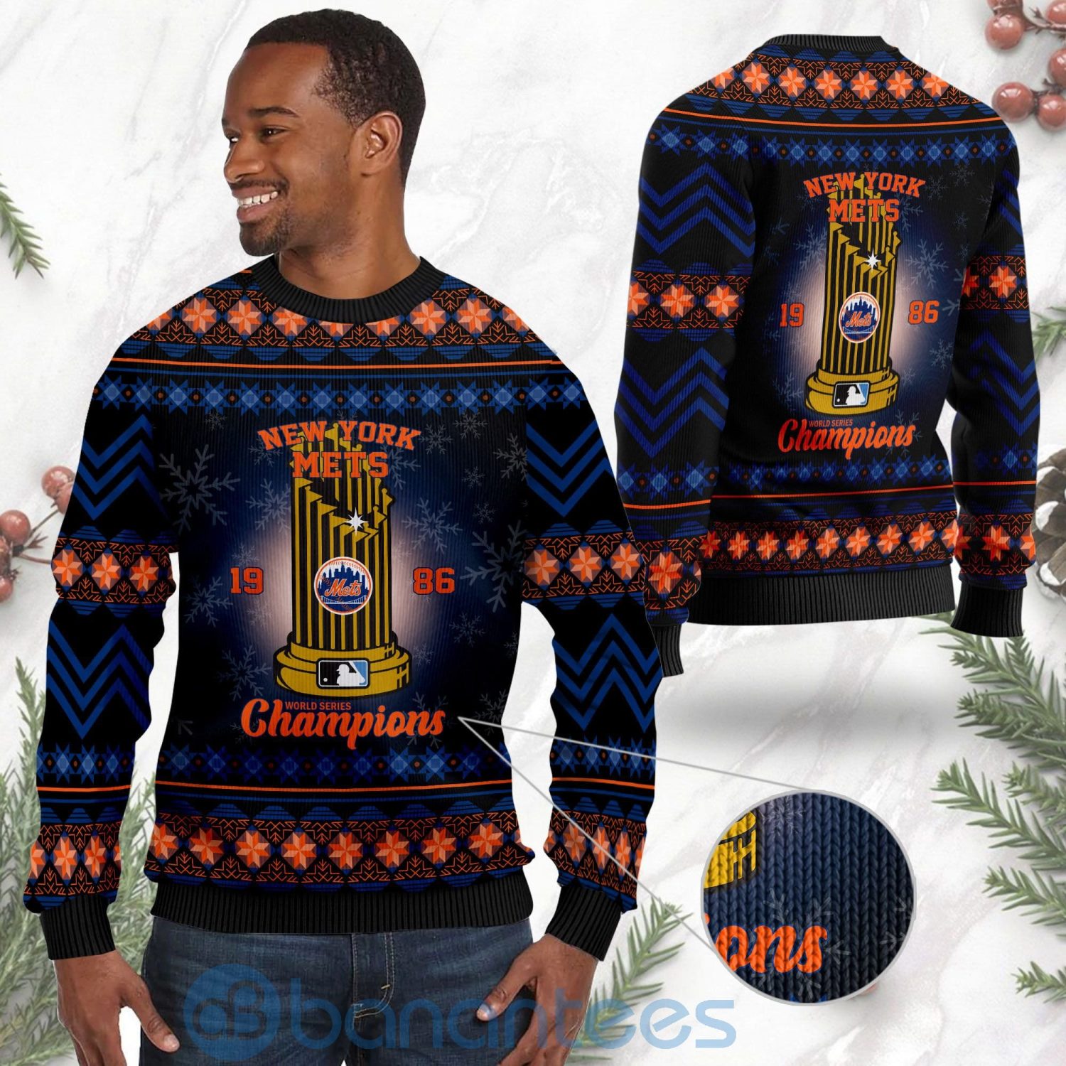 new-york-mets-world-series-champions-ugly-christmas-3d-sweater-1-1awiK.jpg New York Mets World Series Champions Ugly Christmas 3D Sweater Product Photo