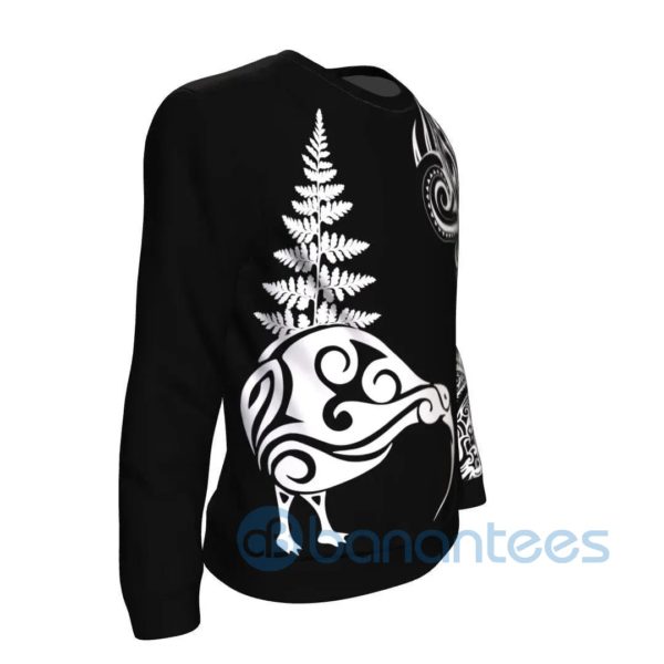 New Zealand Kiwi Fern Maori Style All Over Printed 3D Sweatshirt Product Photo