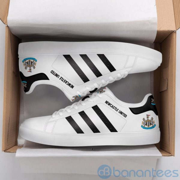 Newcastle United Fc White Low Top Skate Shoes Product Photo