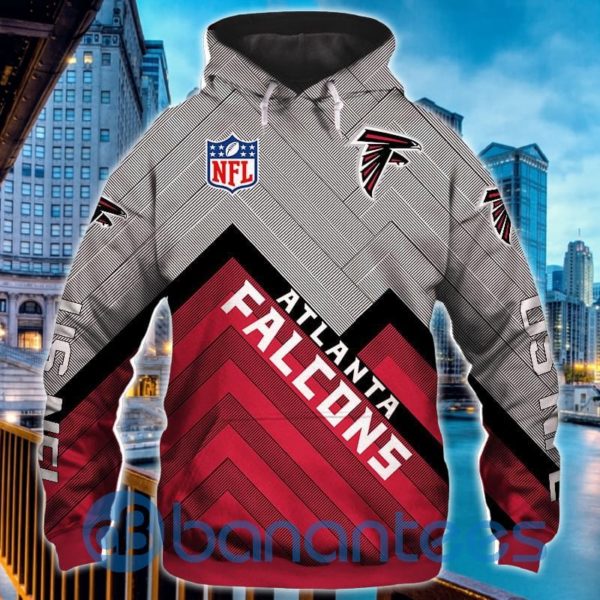 NFL Atlanta Falcons Full Printed 3D Hoodie Zip Hoodie Product Photo