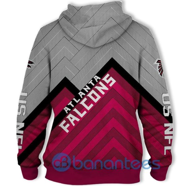 NFL Atlanta Falcons Full Printed 3D Hoodie Zip Hoodie Product Photo
