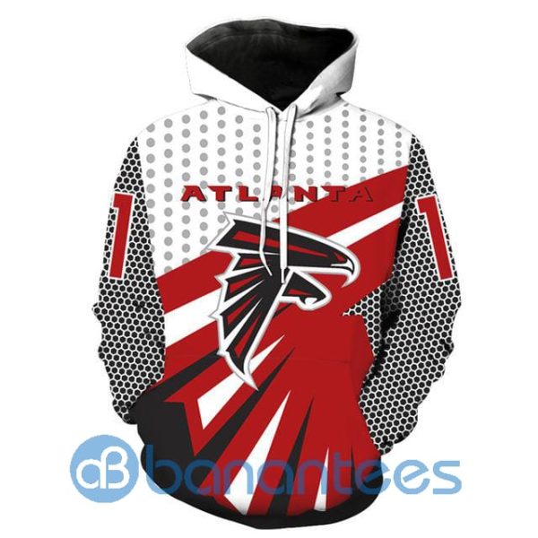 NFL Football Atlanta Falcons Design All Over Printed 3D Hoodie Zip Hoodie Product Photo