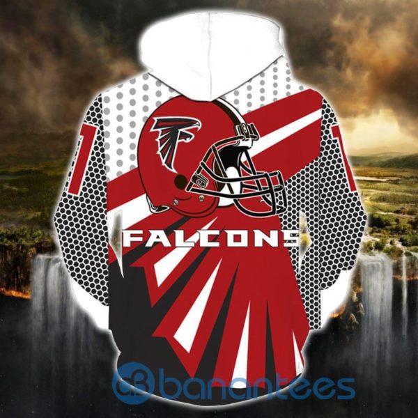 NFL Football Atlanta Falcons Design All Over Printed 3D Hoodie Zip Hoodie Product Photo