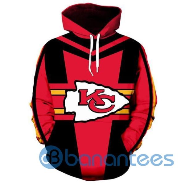 NFL Football Kansas City Chiefs 3D Hoodie Full Printed Product Photo