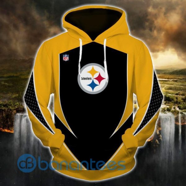 Nfl Pittsburgh Steelers All Over Printed 3D Hoodie Zip Hoodie Product Photo